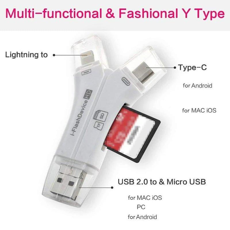 Lighteme 4 in 1 flash drive