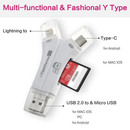 Lighteme 4 in 1 flash drive