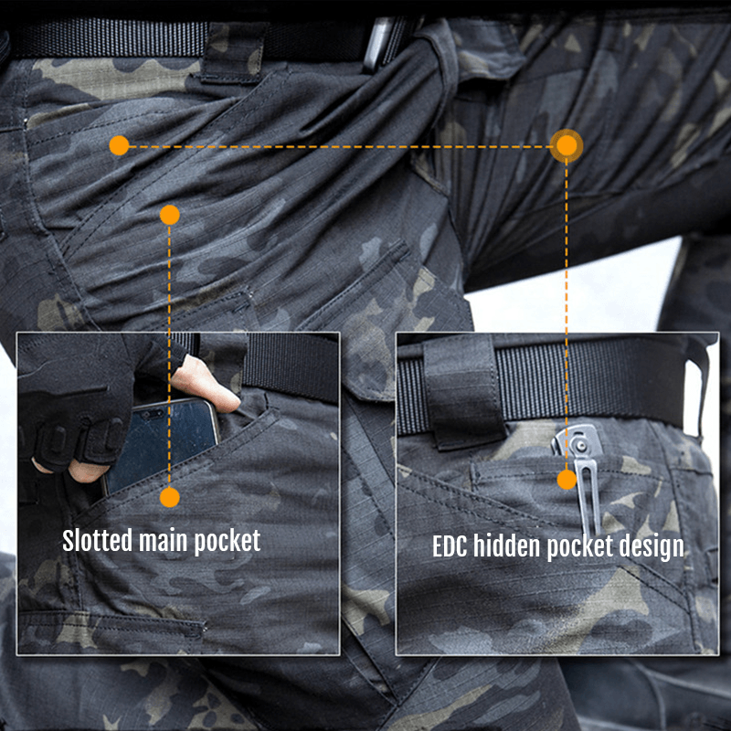 Lighteme IX8 Outdoor Waterproof Tactical Pants - Army Green