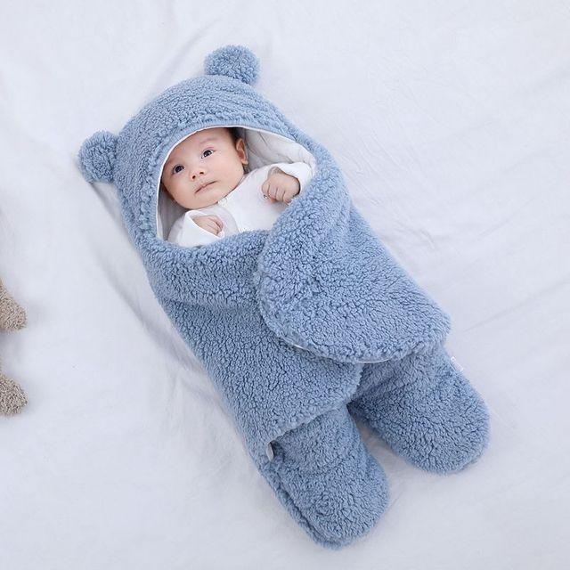 Lighteme Baby Bear | Blanket Wrap - Overall head and body design