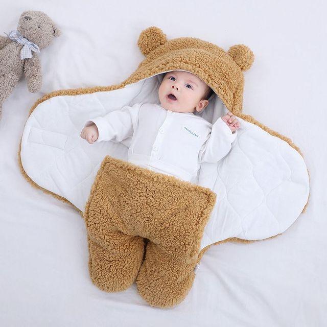 Lighteme Baby Bear | Blanket Wrap - Overall head and body design