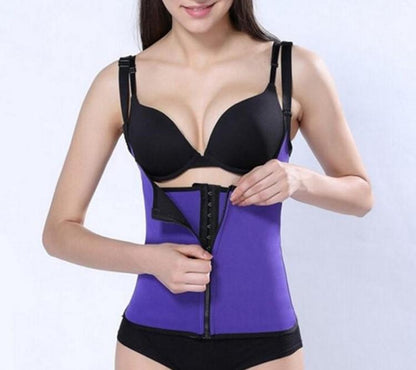 Lighteme Waist Trainer Body Shaper ~ Zip Up Corset Vest!