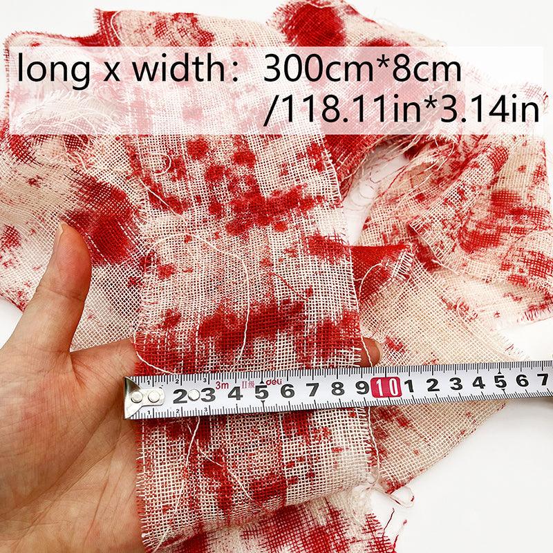 Lighteme 3m Bloody Cloth Strips for Halloween