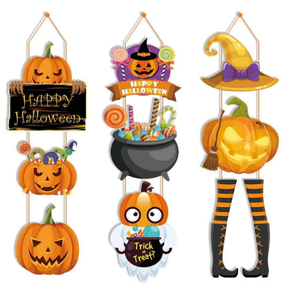 Lighteme Halloween Door Hanging Set – 3/10pc