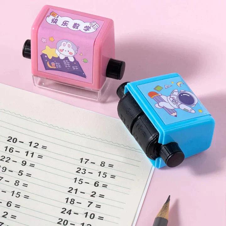 Lighteme Arithmetic roll design stamp for kids