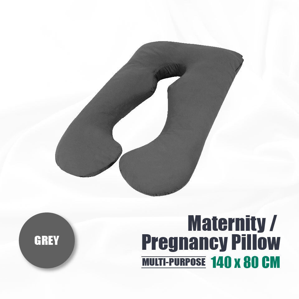 Lighteme All Night Sleep Pregnancy U Pillow- Must Have for Regular Comfort & Maternity Sleep