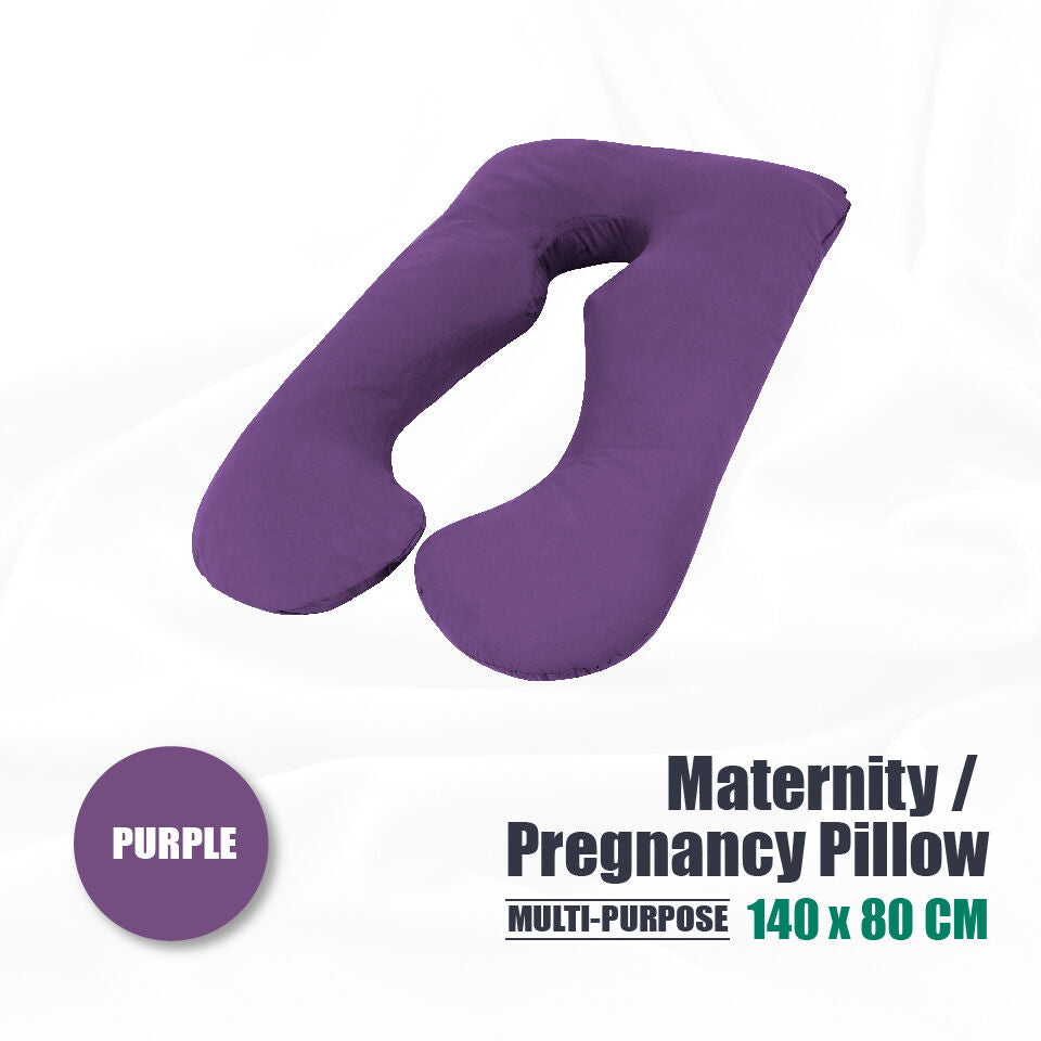 Lighteme All Night Sleep Pregnancy U Pillow- Must Have for Regular Comfort & Maternity Sleep