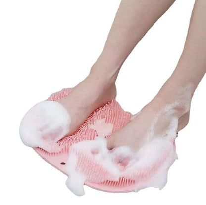 Lighteme back and foot scrubber for the shower