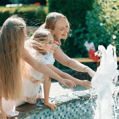 Lighteme Fountain machine Invite the melody of nature with this garden fountain