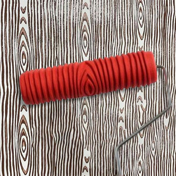 Lighteme Embossed Texture Pattern Paint Roller | Set of 2 PCS