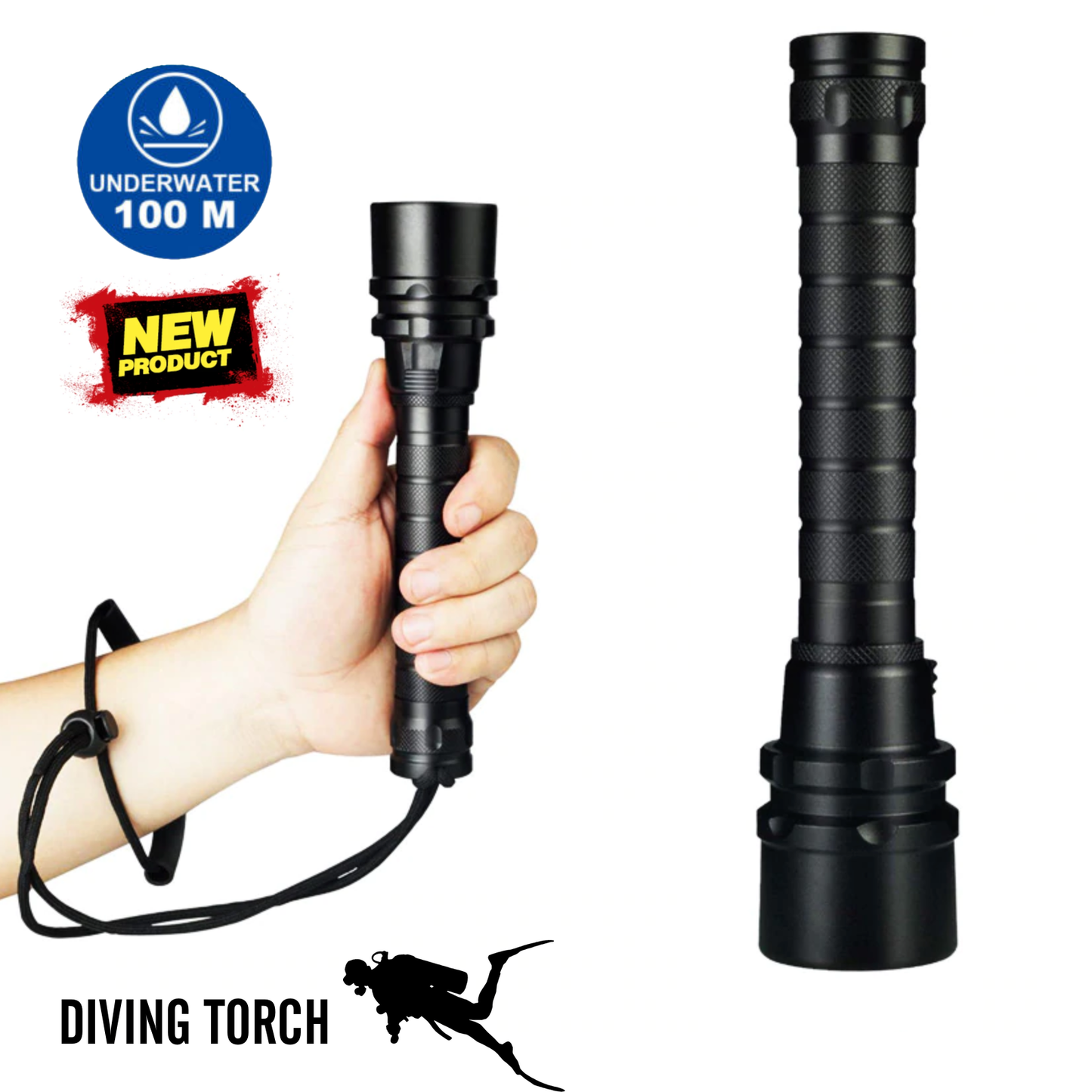 Lighteme Scuba Diving Flashlight 100m