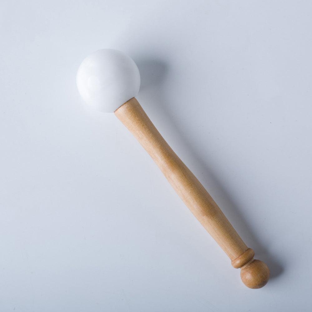 Various Mallets Delicate Suede Striker For Singing Bowl Holy Grail Quartz Handle Bowls - HLURU.SHOP