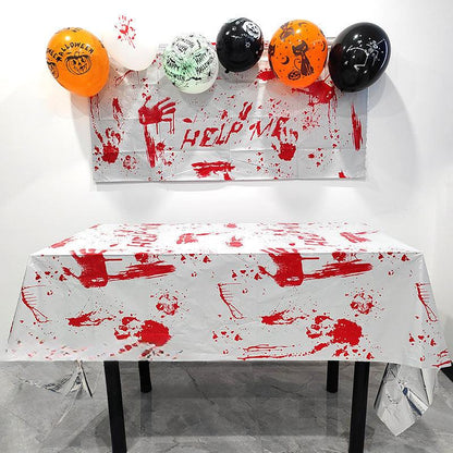 Lighteme Halloween Horror Party Tablecloth