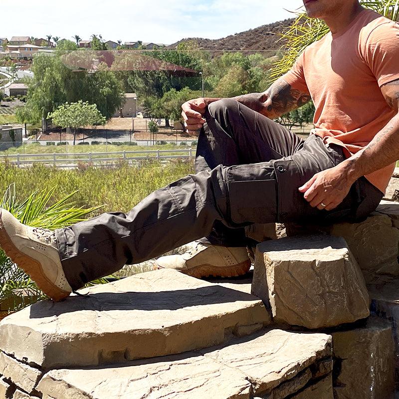 Lighteme Men's Cargo Pants Wear-resistant Work Pants