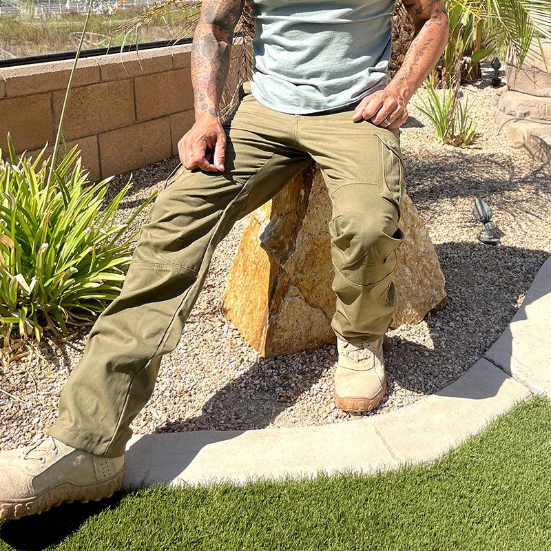 Lighteme Men's Cargo Pants Wear-resistant Work Pants