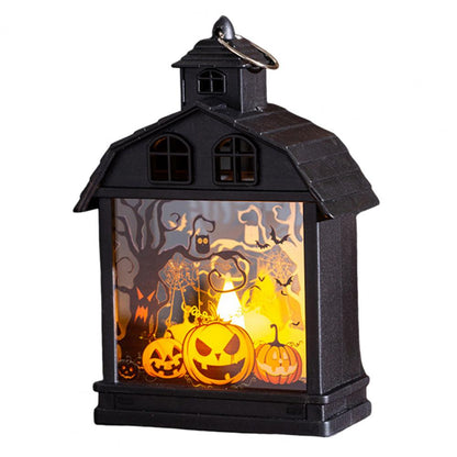 Lighteme Vintage Halloween Lantern with Flameless Candle - Set of 4