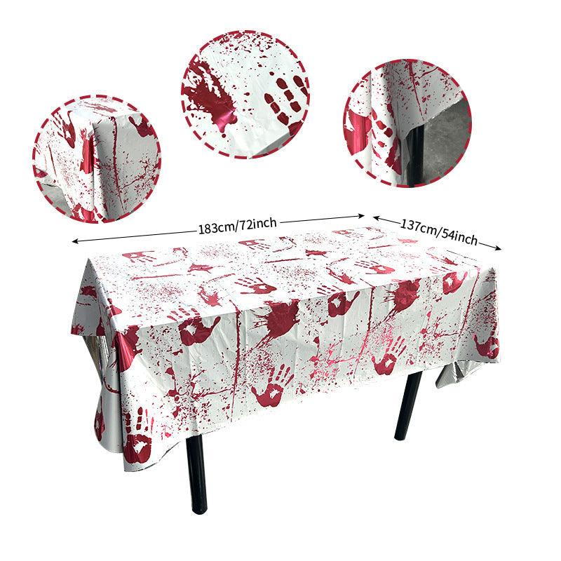 Lighteme Halloween Horror Party Tablecloth