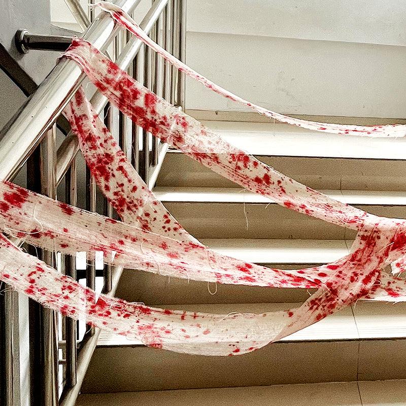 Lighteme 3m Bloody Cloth Strips for Halloween