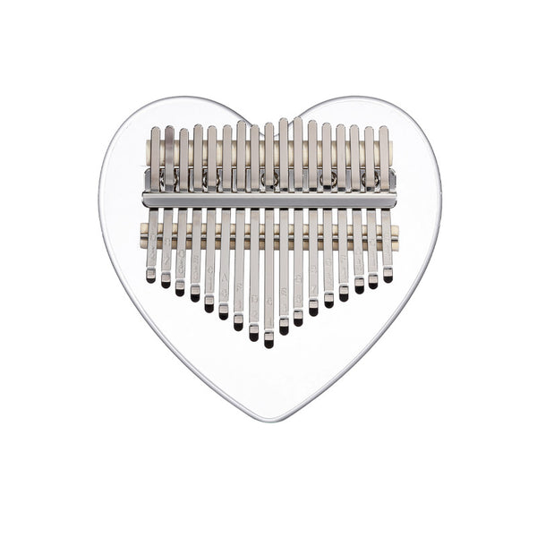 Kimi Kalimba, Kalimba Thumb Piano 17 Keys Bear Shape Acrylic