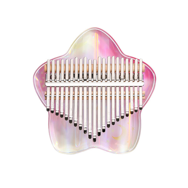 Kimi Kalimba, Kalimba Thumb Piano 17 Keys Bear Shape Acrylic