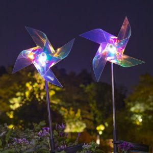 Lighteme Solar Windmill Outdoor Decorative Lights
