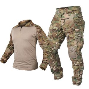 Lighteme Men's G3 Assault Frog Suit and BDU Multicam Camo Men's Tactical Uniform
