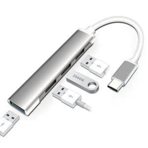 Lighteme Mountable Desk Side USB 3.0 Adapter Hub