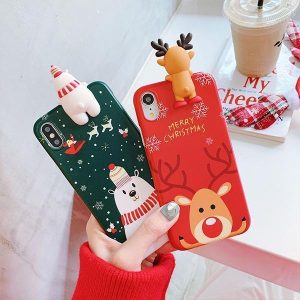 Lighteme Couple's Christmas - Theme Protection Case for iPhone (2 Pcs)