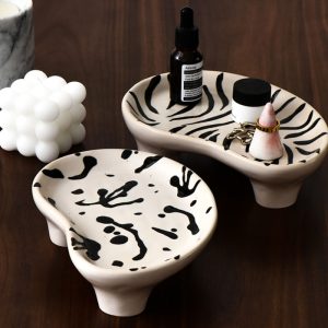 Lighteme Ceramic Jewelry Desktop Storage Tray