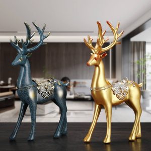 Lighteme Couple Deer Home Furnishings