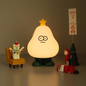 Lighteme Cute Christmas Tree Silicone Night Lamp