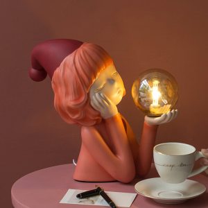 Lighteme Elf Girl Resin Table Lamp