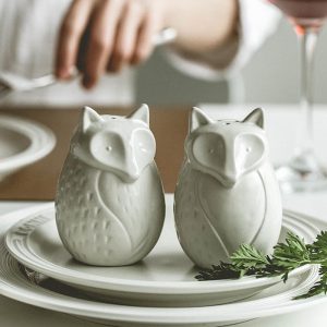 Lighteme Fox Ceramic Pepper Shaker
