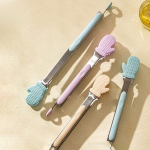 Lighteme Glove Shaped Silicone Baking Tongs