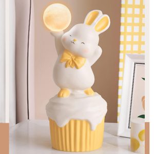 Lighteme Happy Rabbit Resin Table Lamp