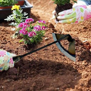 Lighteme Hardened all-steel hollow hoe