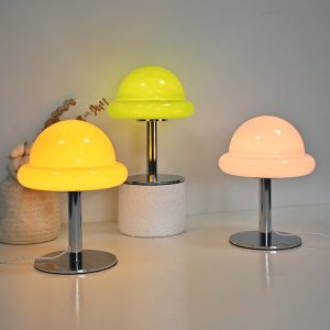 Lighteme Mushroom Glass Table Lamp