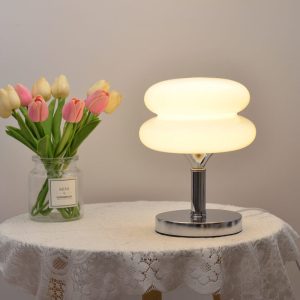 Lighteme New Egg Tart Glass Desk Lamp
