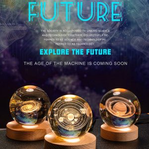 Lighteme Crystal Ball Night Light