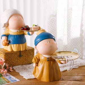 Lighteme Pearl Earrings Girls' Home Storage Ornaments