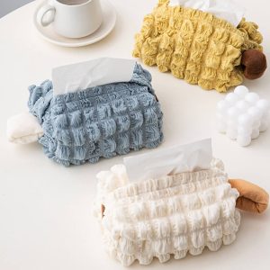 Lighteme Pleated Tissue Storage Box