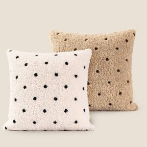 Lighteme Polka Dots Throw Pillow Cover