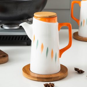 Lighteme Printed Ceramic Oil Bottle
