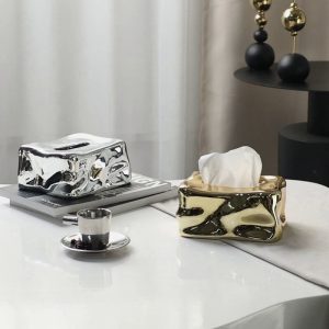 Lighteme Resin Tissue Storage Box