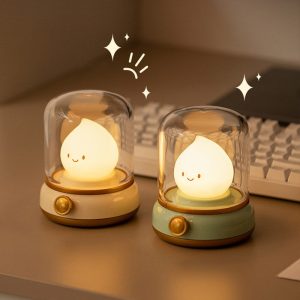 Lighteme Retro Small Flame Night Light