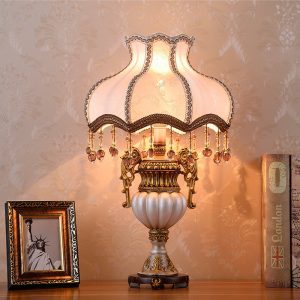 Lighteme Retro Fabric Table Lamp