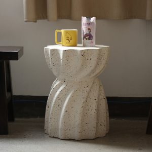 Lighteme Round Edge Storage Coffee Table