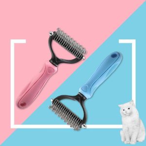 Lighteme Two-sided Opening And Knot Comb (2 Colors & 2 Types)