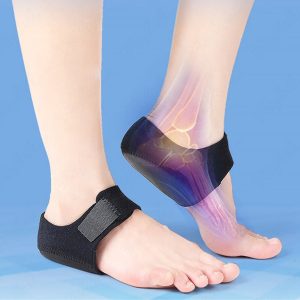 Lighteme Adjustable Cushion heel protector wrap with Breathable Inserts  (1 Pair)