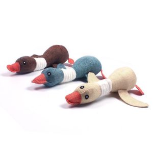 Lighteme Wild Goose Dog Molar Linen Toy (3 colors)